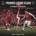 Liverpool vs Arsenal Preview: Key Statistics,Predicted Line ups, H2H ,Predictions, Team News & Betting Tips