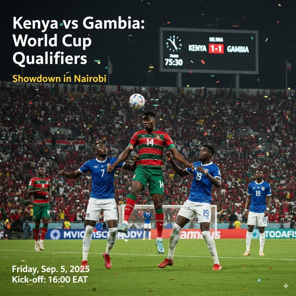 Can Kenya Beat Gambia? World Cup Qualifier Preview