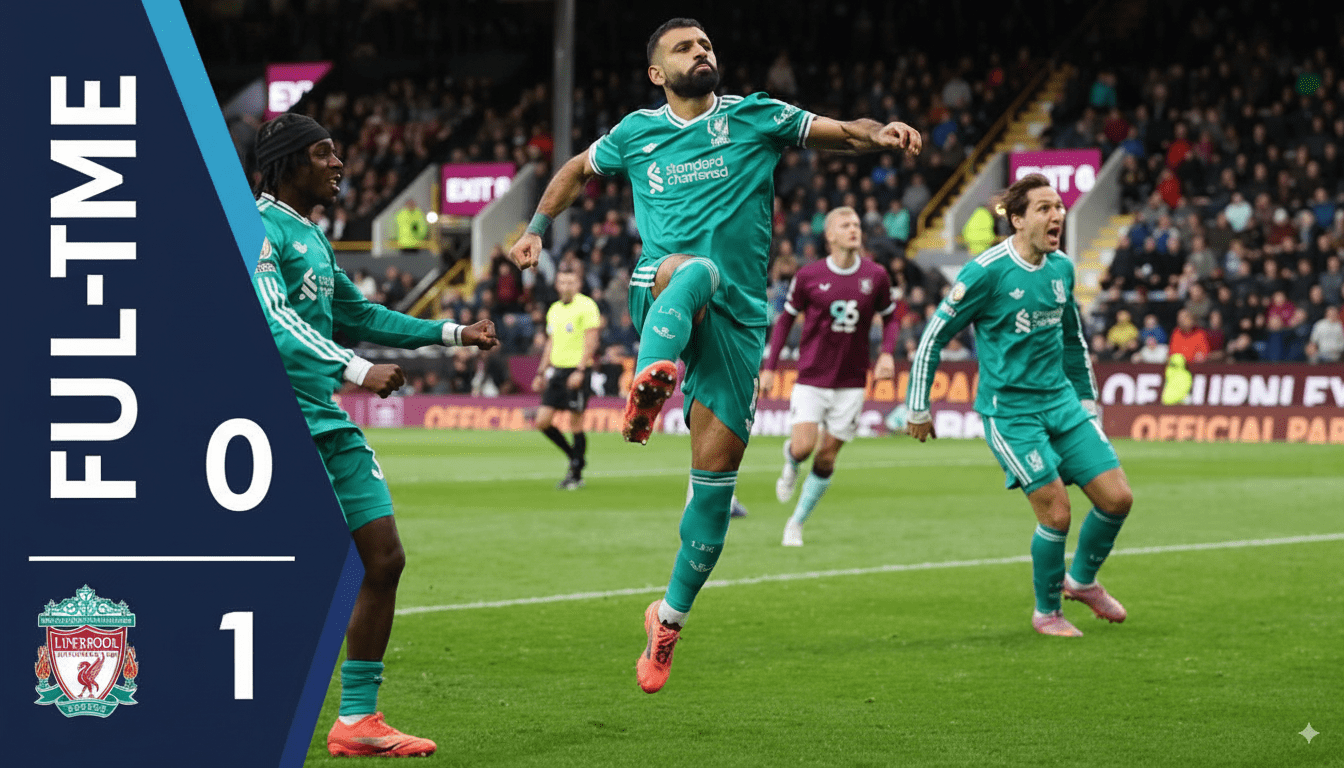 Salah's Last-Gasp Heroics:Burnley vs Liverpool 25/26