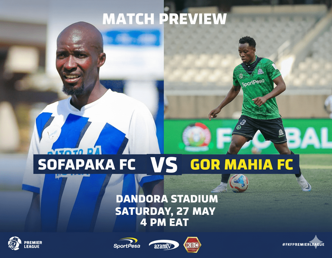 Sofapaka vs. Gor Mahia: Can the Underdogs Stun Kenya’s Football Giants?
