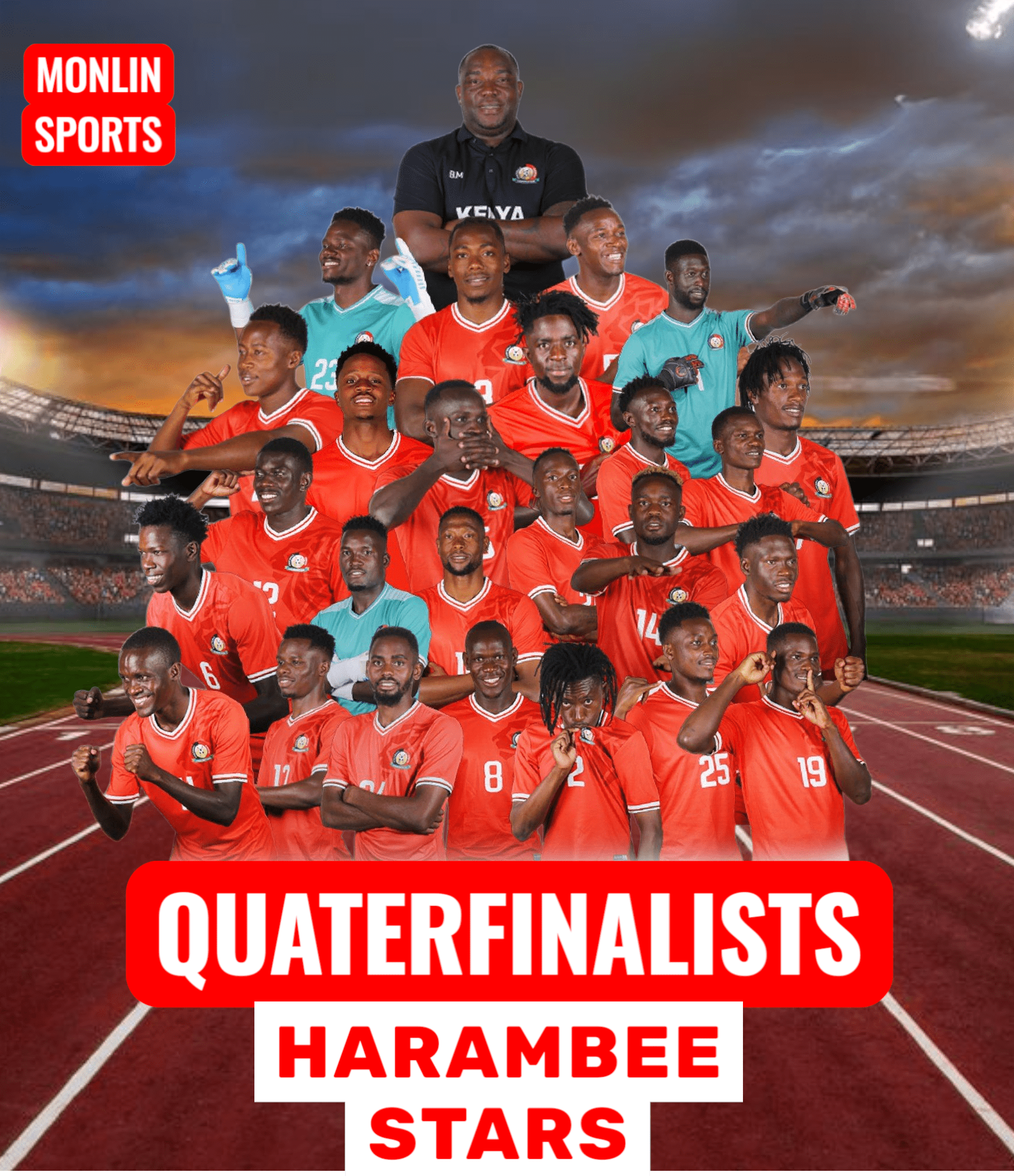 KENYA VS MADAGASCAR HEADLINES CHAN QUARTERFINALS 2025