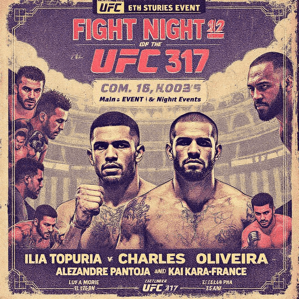 UFC 317: Double Title Frenzy Rocks International Fight Week