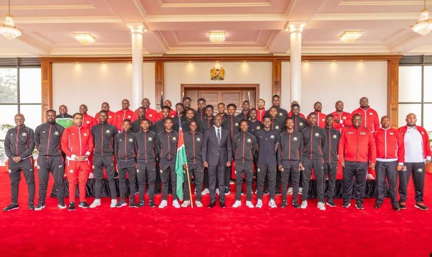 Kenya Rising Stars Flagged Off by H.E President Ruto for U-20 AFCON Mission