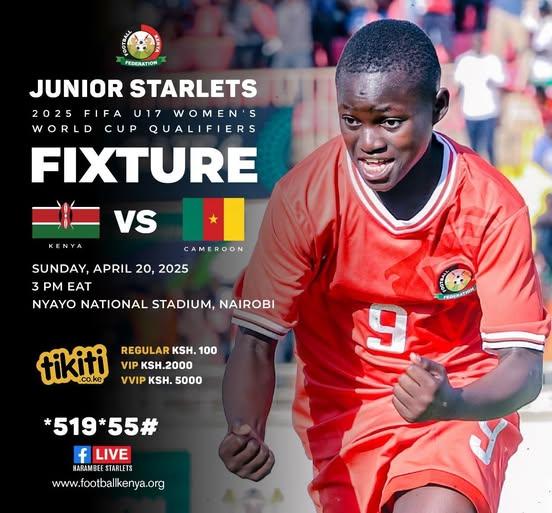 Kenya vs Cameroon Tickets Now Available!